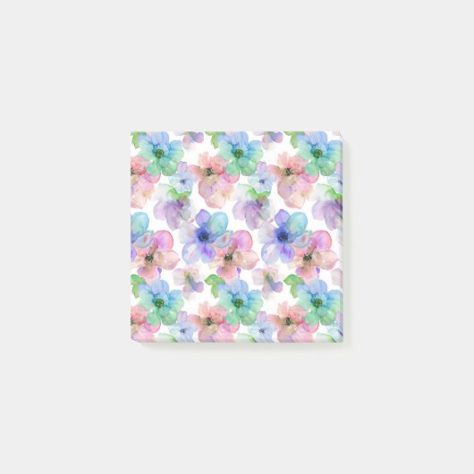 floral post-it klebezettel (Vorderseite)