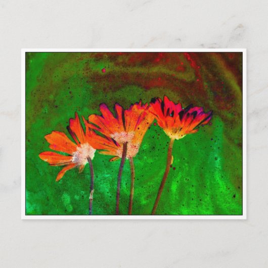 floral postkarte (Vorderseite)