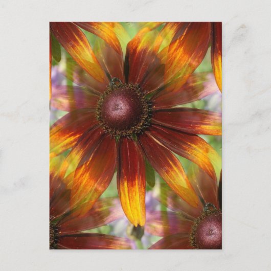 floral postkarte (Vorderseite)
