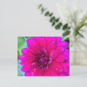 Floral Postkarte (Stehend Vorderseite)