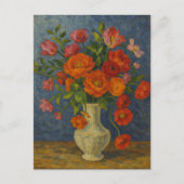 Floral Postkarte (Vorderseite)