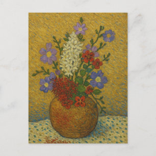 Floral Postkarte