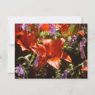 Floral Postkarte
