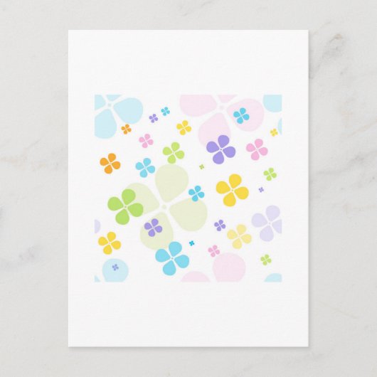 floral postkarte (Vorderseite)