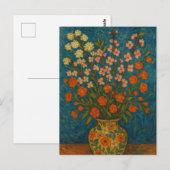 Floral Postkarte (Vorne/Hinten)