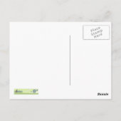 Floral Postkarte (Rückseite)