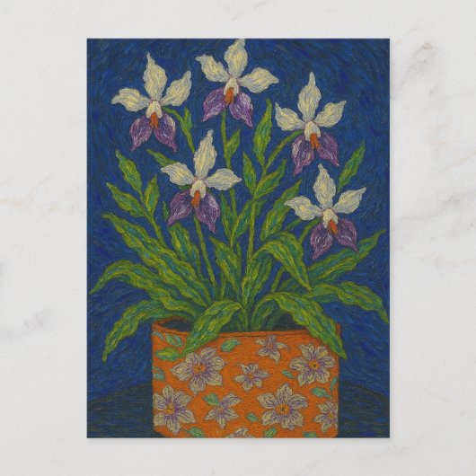 Floral Postkarte (Vorderseite)