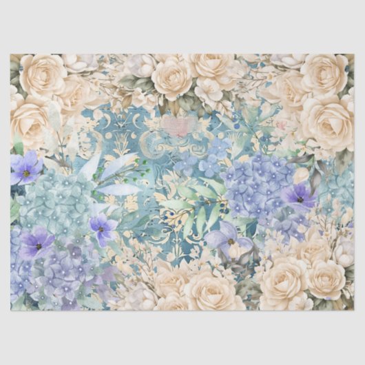 Floral Potpourri Decoupage Seidenpapier (Vorderseite)