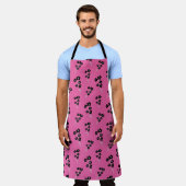 Floral Print Apron Schürze (Getragen)
