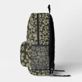 Floral Print Cut Nähen Rucksack (Rechts)