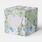 Floral Print Gastgeschenk Box Geschenkschachtel (Vorderseite)
