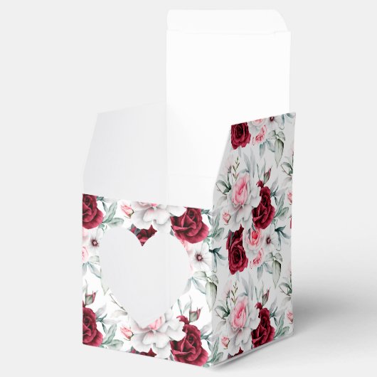 Floral Print Gastgeschenk Box Geschenkschachtel (Geöffnet)