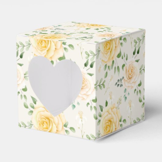 Floral Print Gastgeschenk Box Geschenkschachtel (Vorderseite)