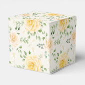 Floral Print Gastgeschenk Box Geschenkschachtel (Rückseite)