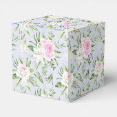 Floral Print Gastgeschenk Box Geschenkschachtel (Rückseite)