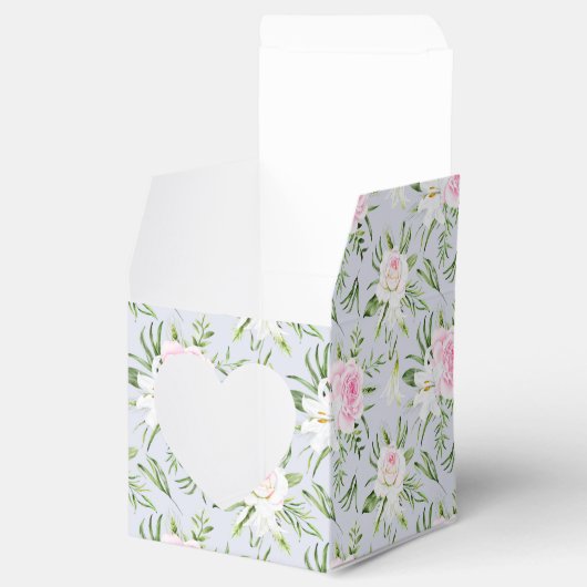 Floral Print Gastgeschenk Box Geschenkschachtel (Geöffnet)