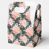 Floral Print Gastgeschenk Box Geschenkschachtel (Geöffnet)