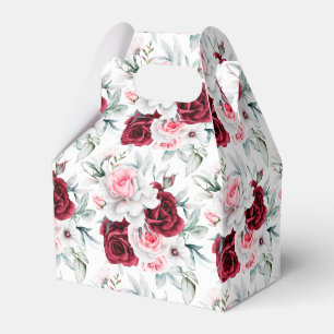 Floral Print Gastgeschenk Box Geschenkschachtel