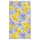 Floral Print Geschenktasche Kleine Geschenktüte (Rückseite)