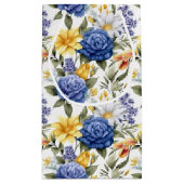 Floral Print Geschenktasche Kleine Geschenktüte (Rückseite)