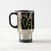 Floral Print insulted Travel Mug Reisebecher (Links)
