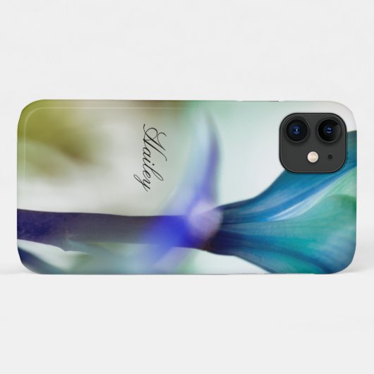 Floral Print IPhone Case (Rückseite (Horizontal))