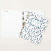 floral print Spiral Notebook planner Planer (Anzeige)