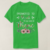 Floral Promoted To Great Meme 2022 Mothers Day Gif T-Shirt (Design vorne)