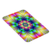 Floral Psychedelia Foto Magnet (Rechte Seite)