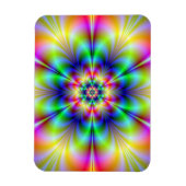 Floral Psychedelia Foto Magnet (Vertikal)