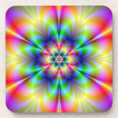 Floral Psychedelia Untersetzer (Vorderseite)