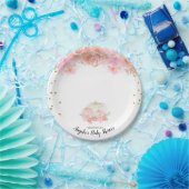 Floral Pumpkin Baby Show Party Paper Teller (Party)