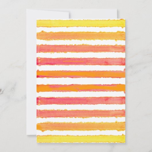 Floral Pumpkin Erntedank Potluck Dinner Einladung (Rückseite)