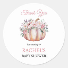 Floral Pumpkin Fall Danke