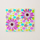 Floral Punkt Jigsaw Puzzle Daisy (Horizontal)