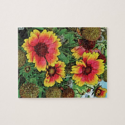 floral puzzle (Horizontal)