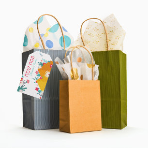 Floral Pyramids Jewish Hebrew Pesach Passover   Geschenkanhänger