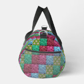 floral quilt design duffle bag (Rechts)