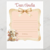 Floral Rabbit First Year Board Flyer (Vorne)