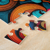 Floral Rainbow Jigsaw Puzzle (Seite)