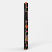 Floral Rangoli auf Black iPhone 5/5s Xtreme Fall Case-Mate iPhone Hülle (Hinten/Rechts)