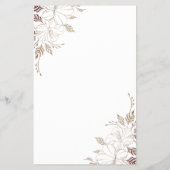 Floral Rate wie alt war "She Dusche Spiel Karte Fl (Hinten)