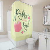 Floral Readers Gonna Read Booklet Duschvorhang (Beispiel)