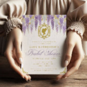 Floral Regency Era Brautparty Einladung