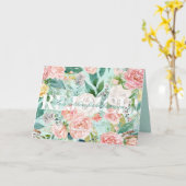 FLoral REJOICE! Osterkarte Karte (Gelbe Blume)