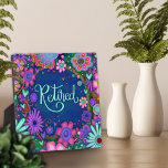 Floral Remüde Whimsistische Hübsche Inspirivity Ea Fotoplatte<br><div class="desc">Inspiration floral Hübsche Easel Plaque - hübsche, skurrile und stilvolle Kunstwerke, die zum inspirier und Aufheben geschaffen wurden. Die farbenfrohe, hübsche Blumengestaltung verleiht Ihrem Tag ein angenehmes Ambiente. Diese spaßigen Easel-Plakate machen große inspirierende Keepsakes für Familie, Freunde, Kollegen, Lehrer, etc.. Modernere, blumige und motivierend Plaques in meinem Geschäft. Perfekte tägliche...</div>