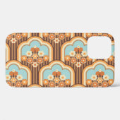 Floral Retro: 70er Wallpaper Revival Case-Mate iPhone Hülle (Rückseite (Horizontal))