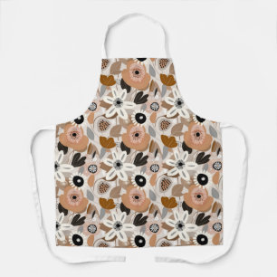 Floral Retro Mitte des Jahrhunderts Moderne Schürz Schürze