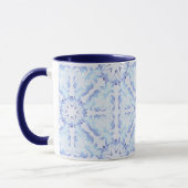 Floral Retro Royal Muster Tasse (Links)