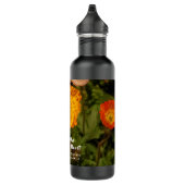 Floral Rette unsere Planet-Blume Natur personalisi Edelstahlflasche (Rechts)
